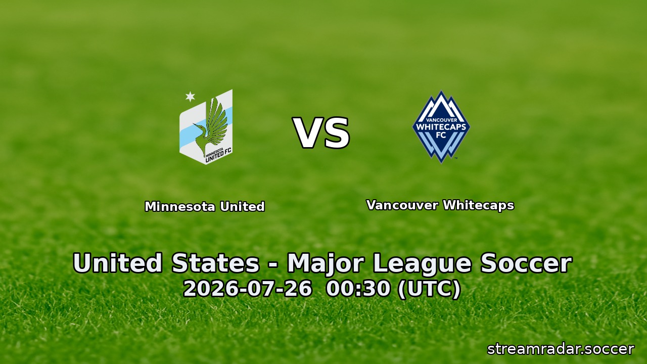 Minnesota United vs Vancouver Whitecaps