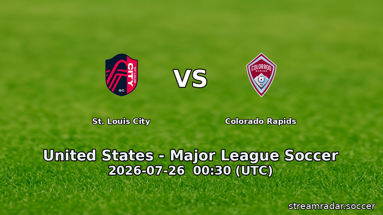 St. Louis City vs Colorado Rapids