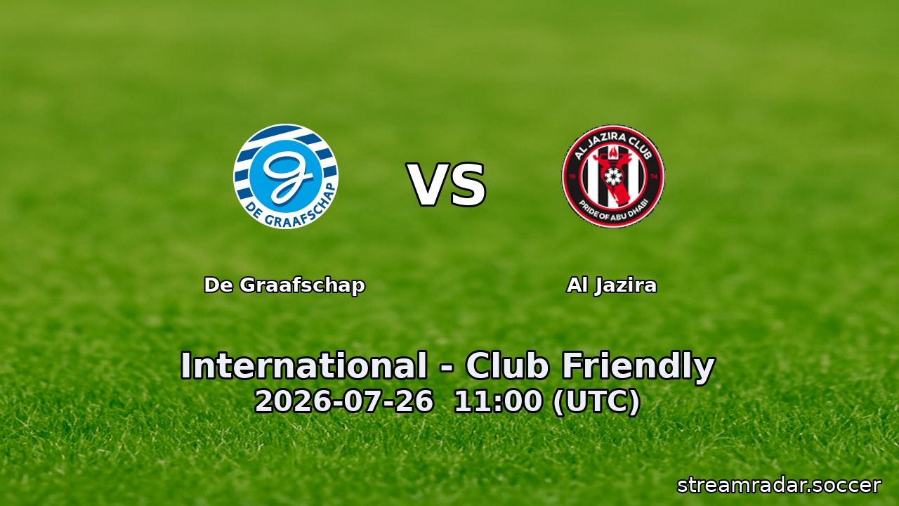 De Graafschap vs Al Jazira