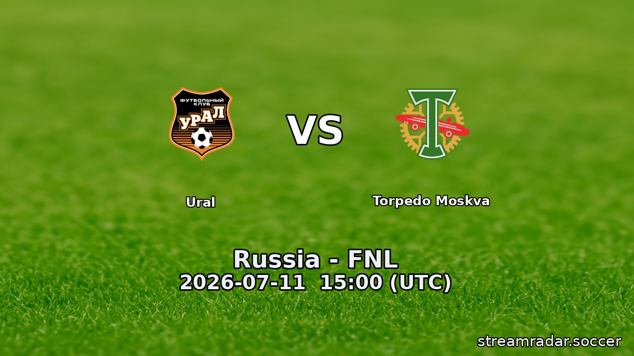 Ural vs Torpedo Moskva