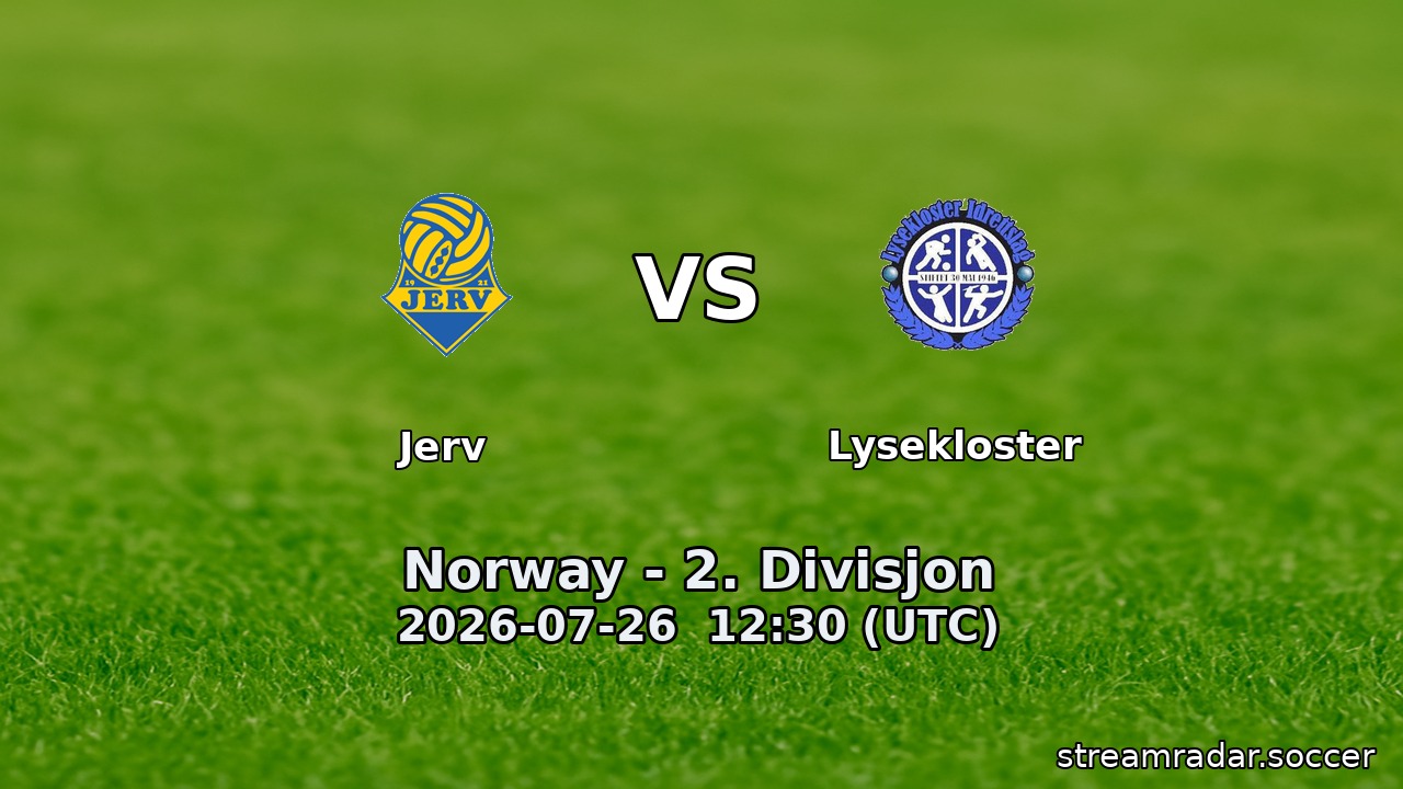 Jerv vs Lysekloster