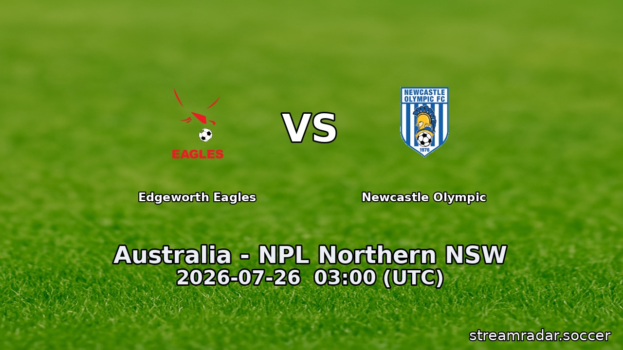 Edgeworth Eagles vs Newcastle Olympic