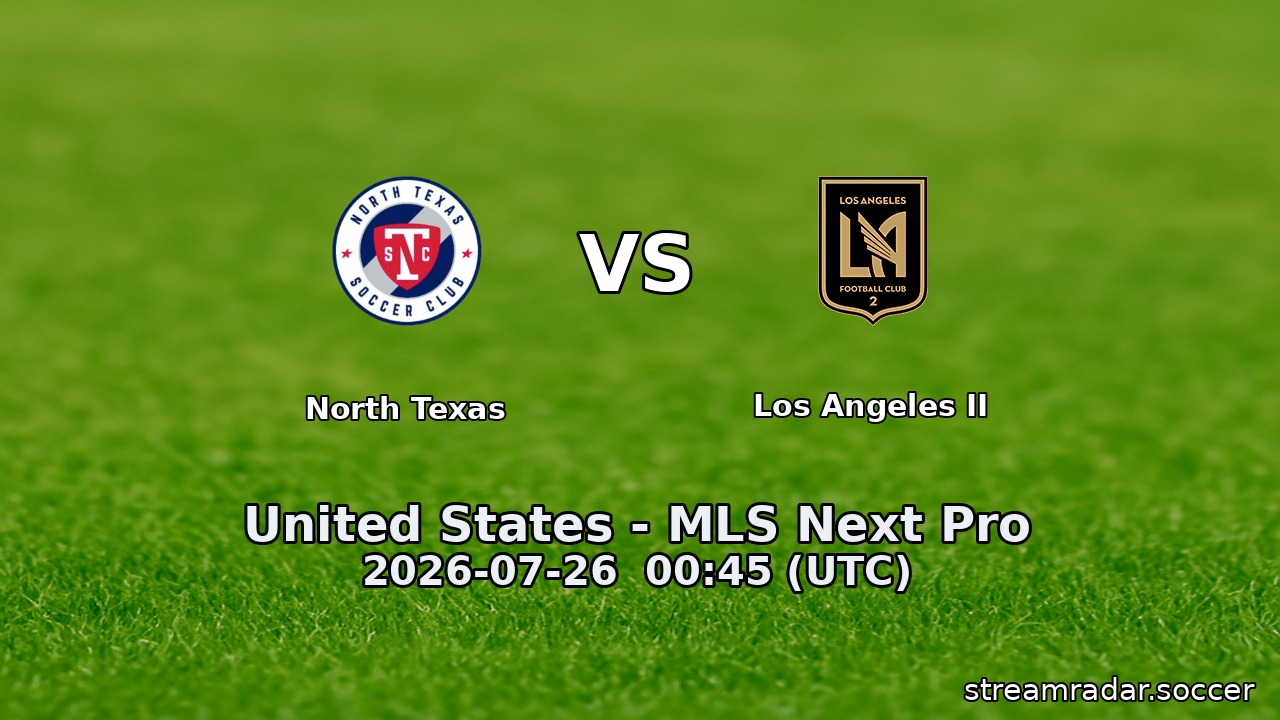 North Texas vs Los Angeles II
