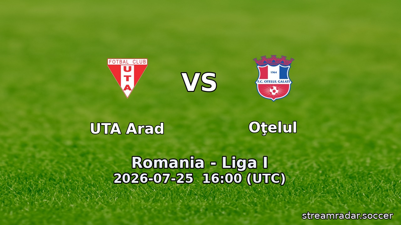 UTA Arad vs Oţelul