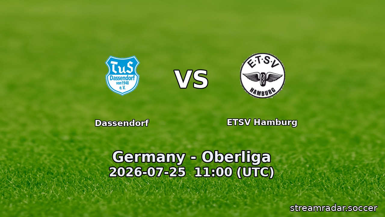 Dassendorf vs ETSV Hamburg