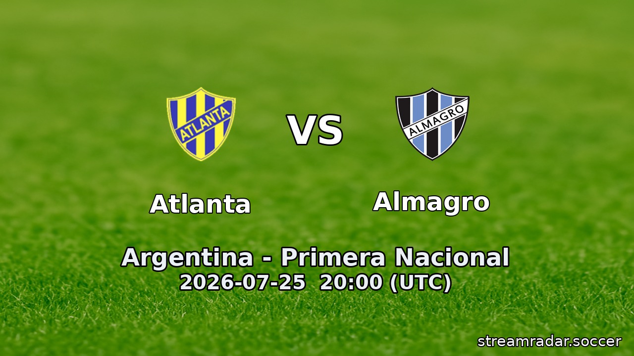 Atlanta vs Almagro