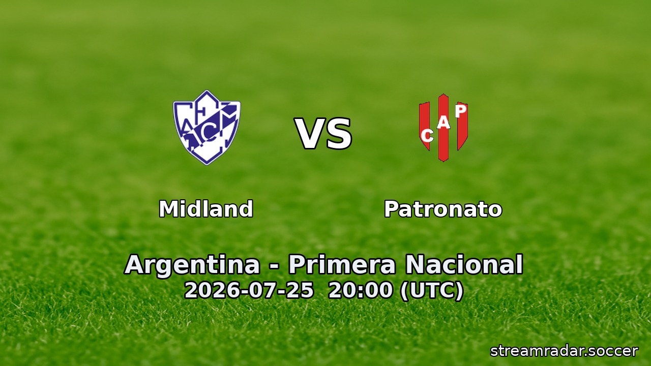 Midland vs Patronato