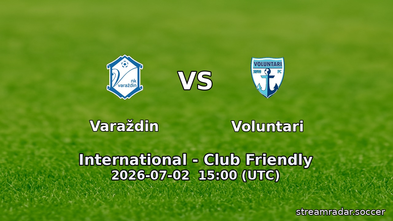 Varaždin vs Voluntari