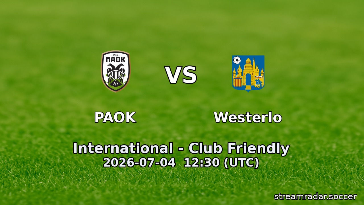 PAOK vs Westerlo