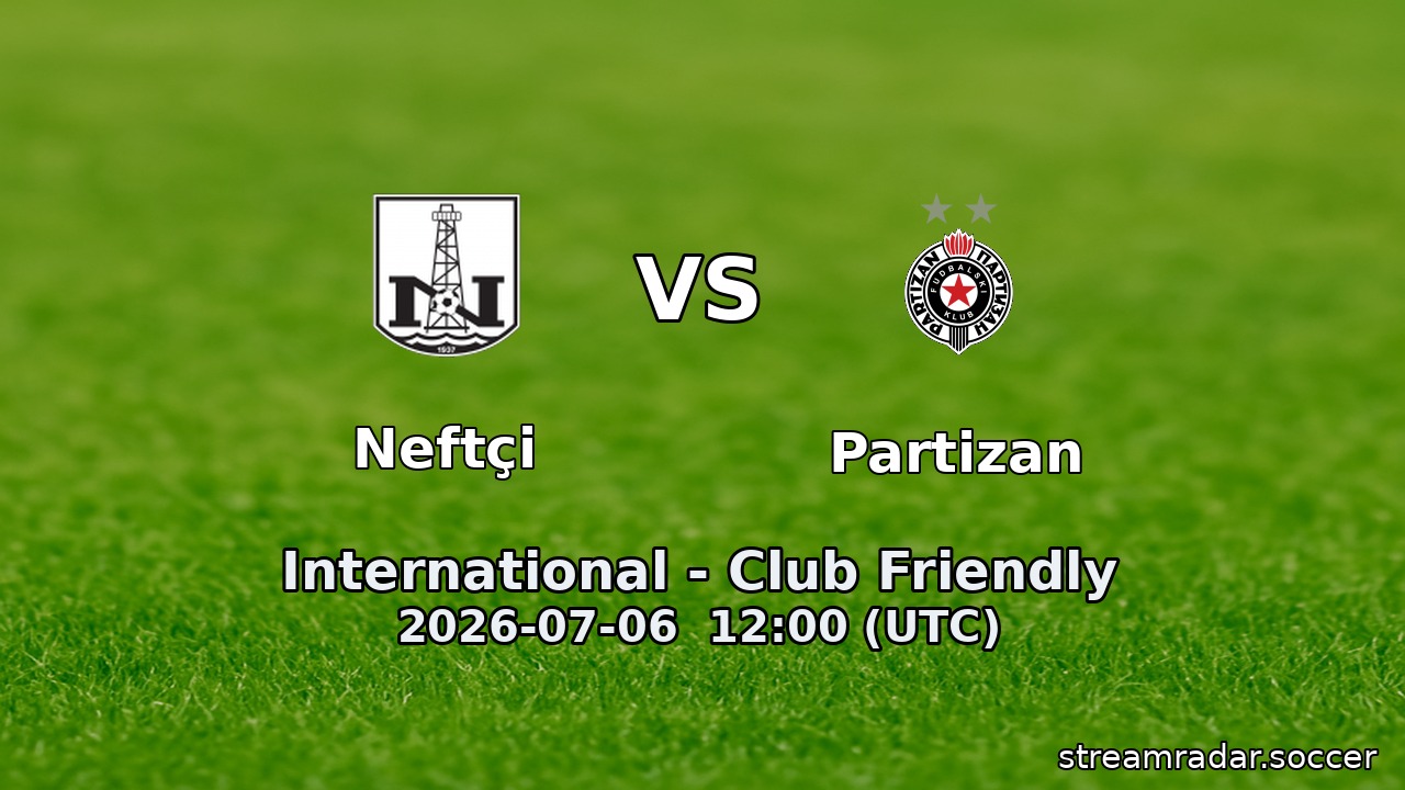Neftçi vs Partizan