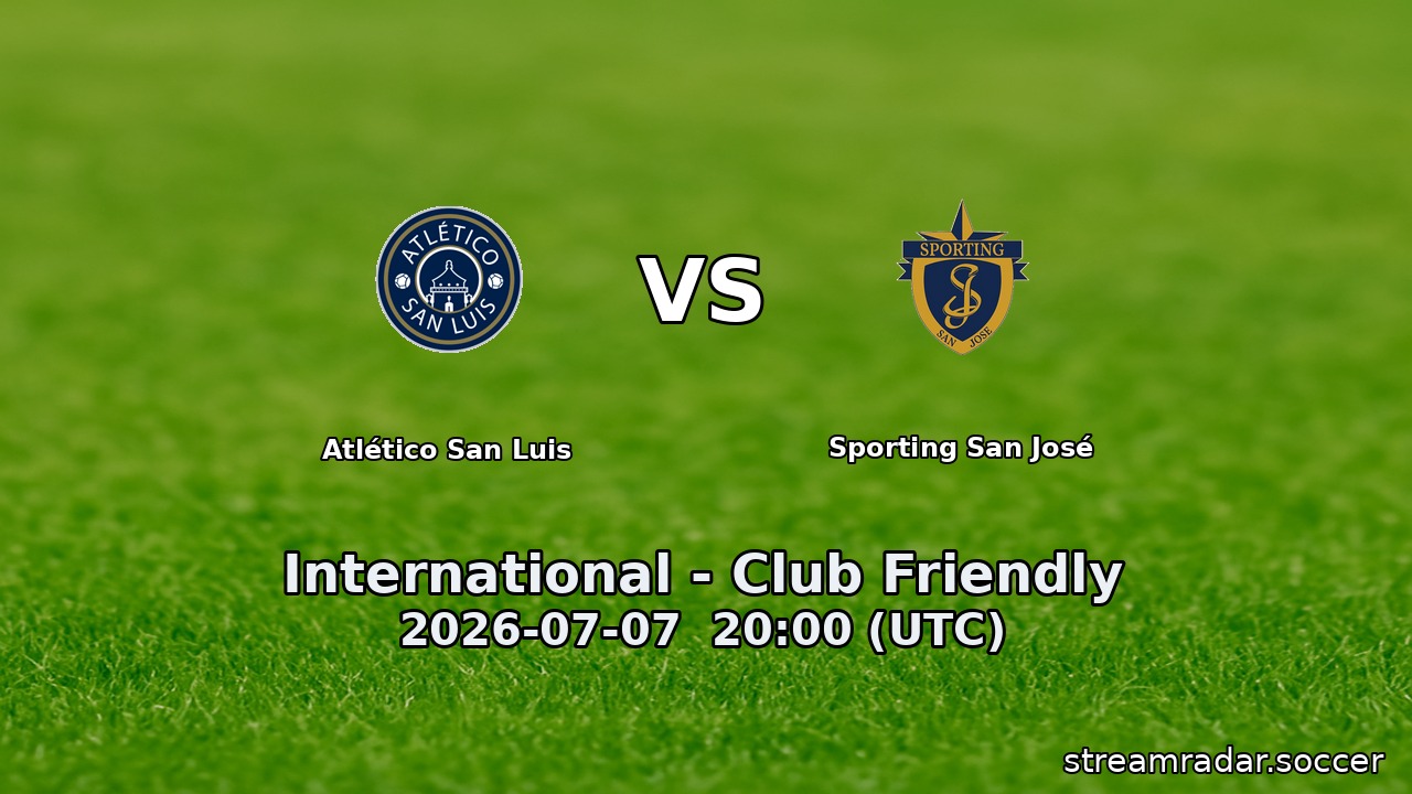 Atlético San Luis vs Sporting San José