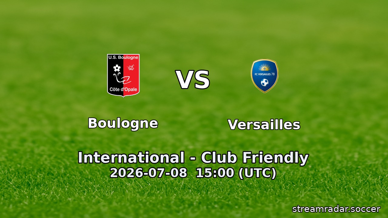 Boulogne vs Versailles