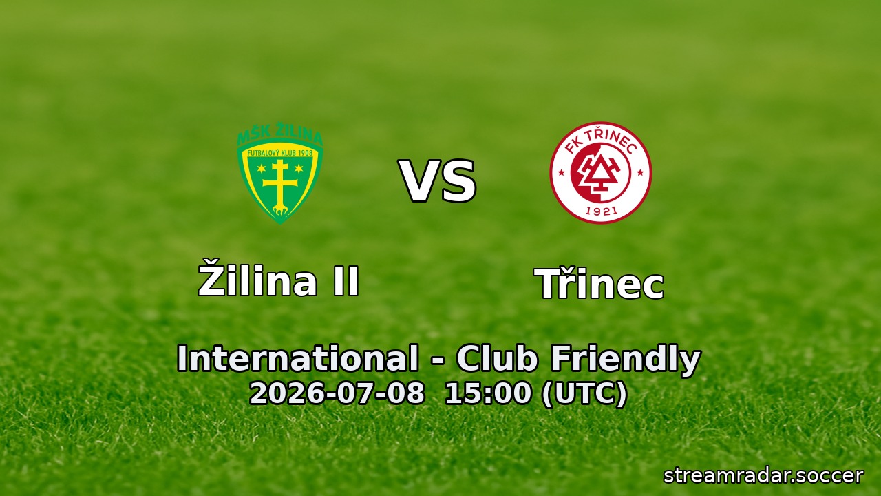 Žilina II vs Třinec