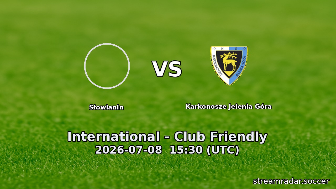 Słowianin vs Karkonosze Jelenia Góra