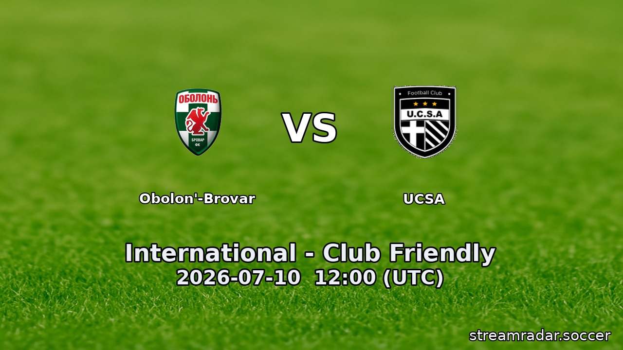 Obolon'-Brovar vs UCSA