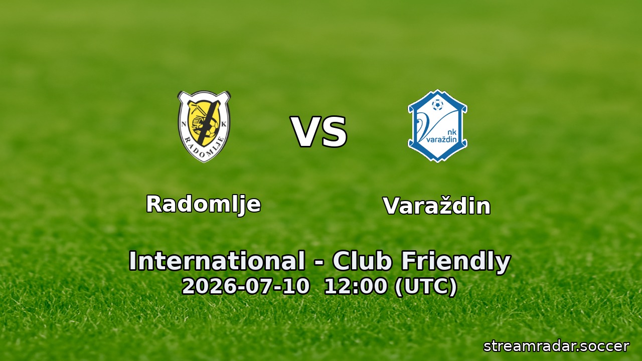Radomlje vs Varaždin