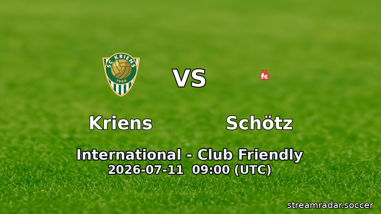 Kriens vs Schötz