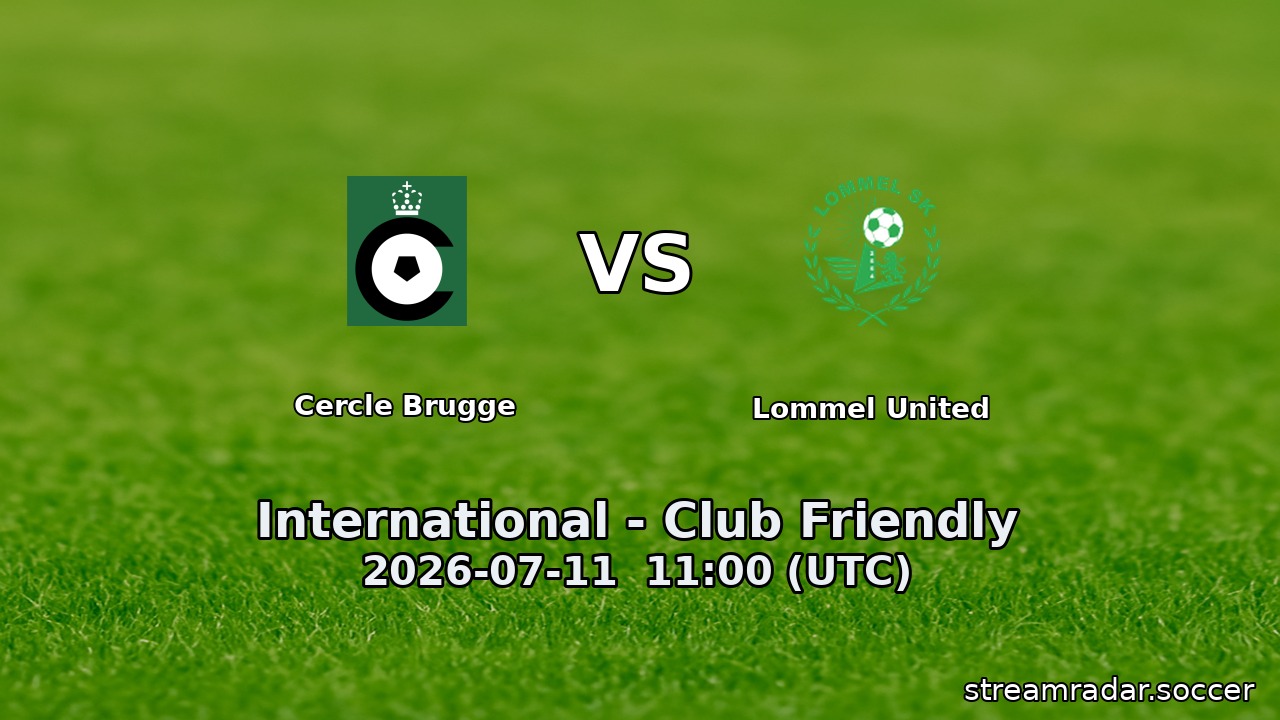 Cercle Brugge vs Lommel United