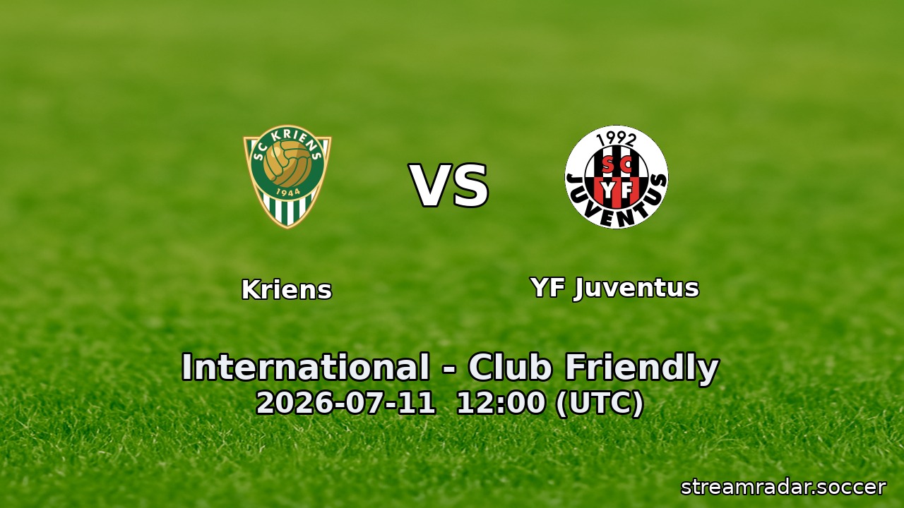 Kriens vs YF Juventus