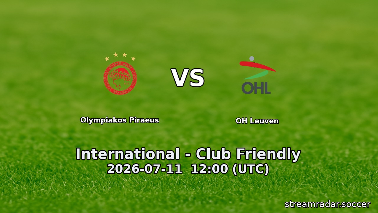 Olympiakos Piraeus vs OH Leuven