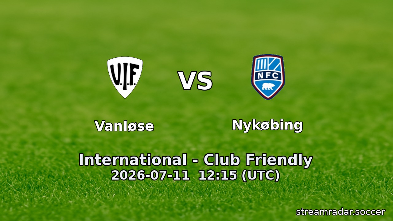 Vanløse vs Nykøbing