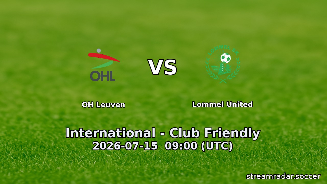 OH Leuven vs Lommel United