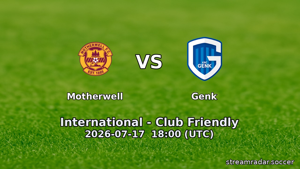 Motherwell vs Genk
