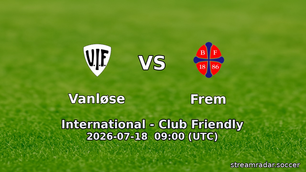 Vanløse vs Frem