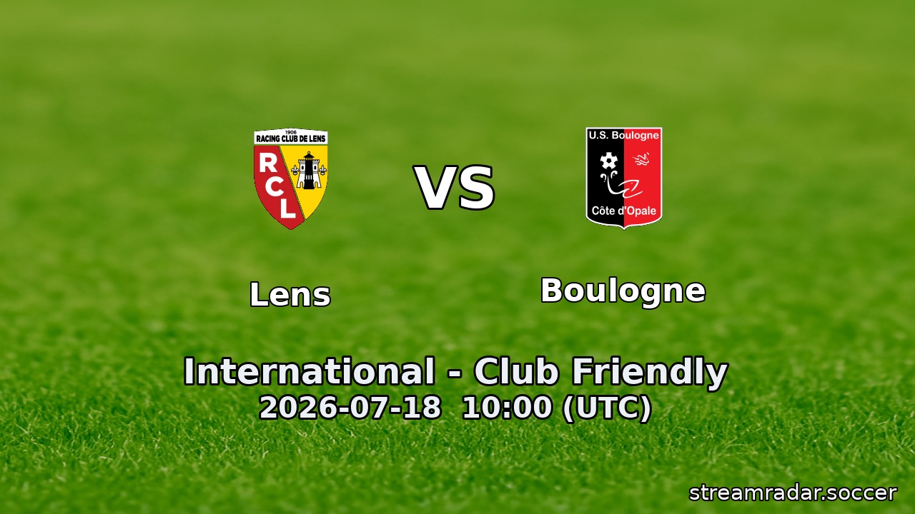 Lens vs Boulogne