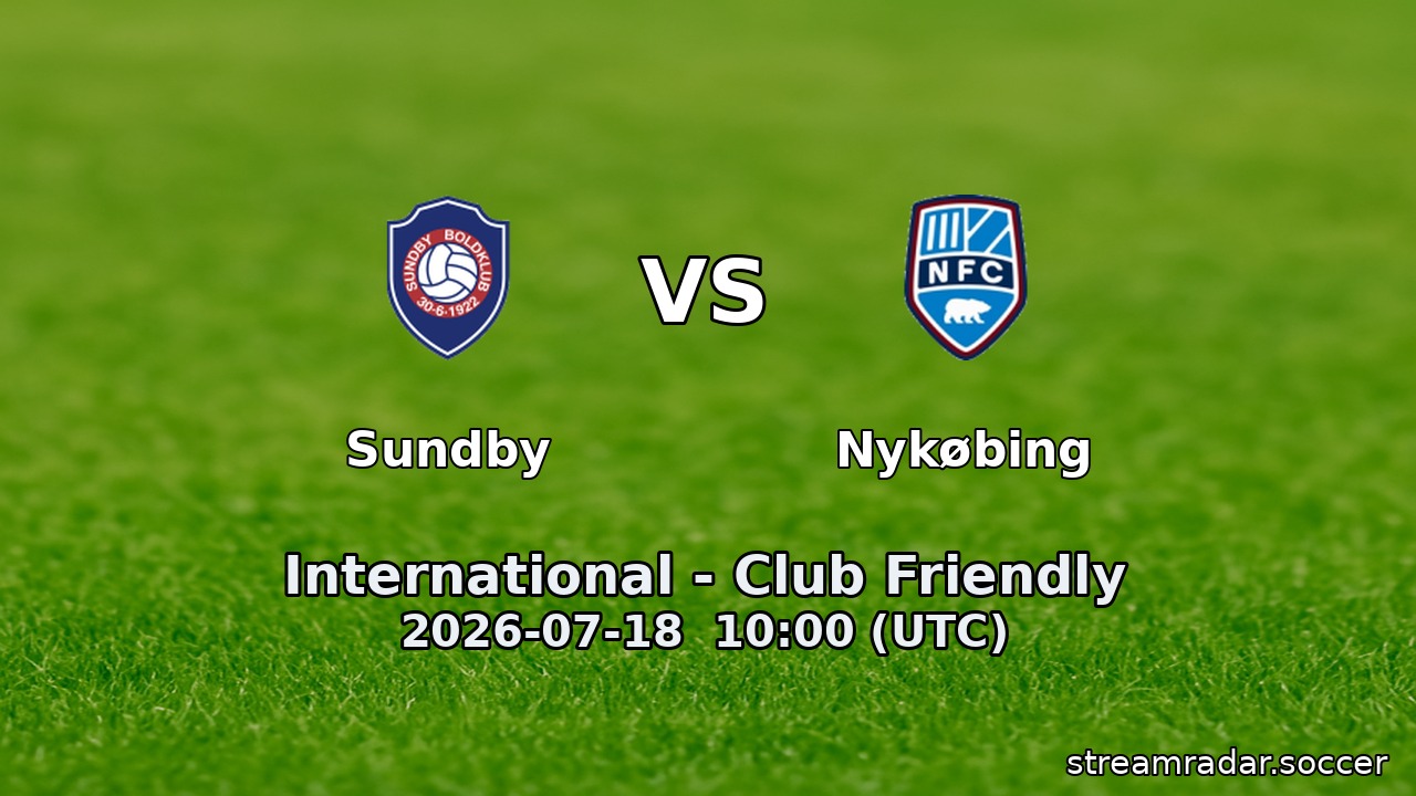 Sundby vs Nykøbing