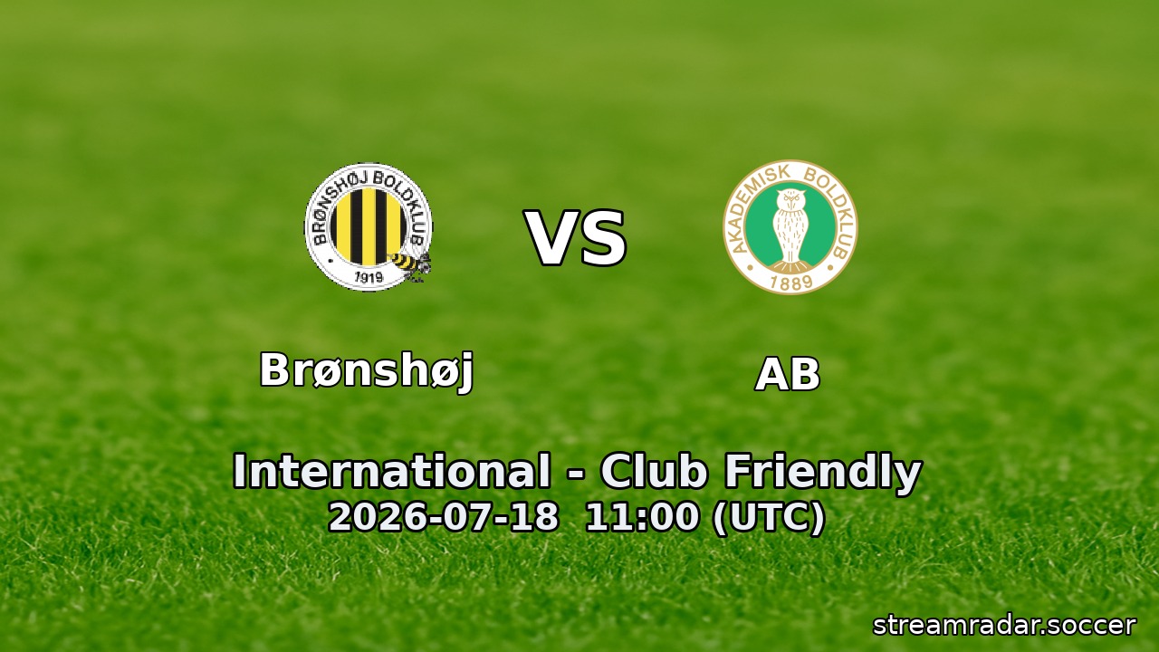 Brønshøj vs AB