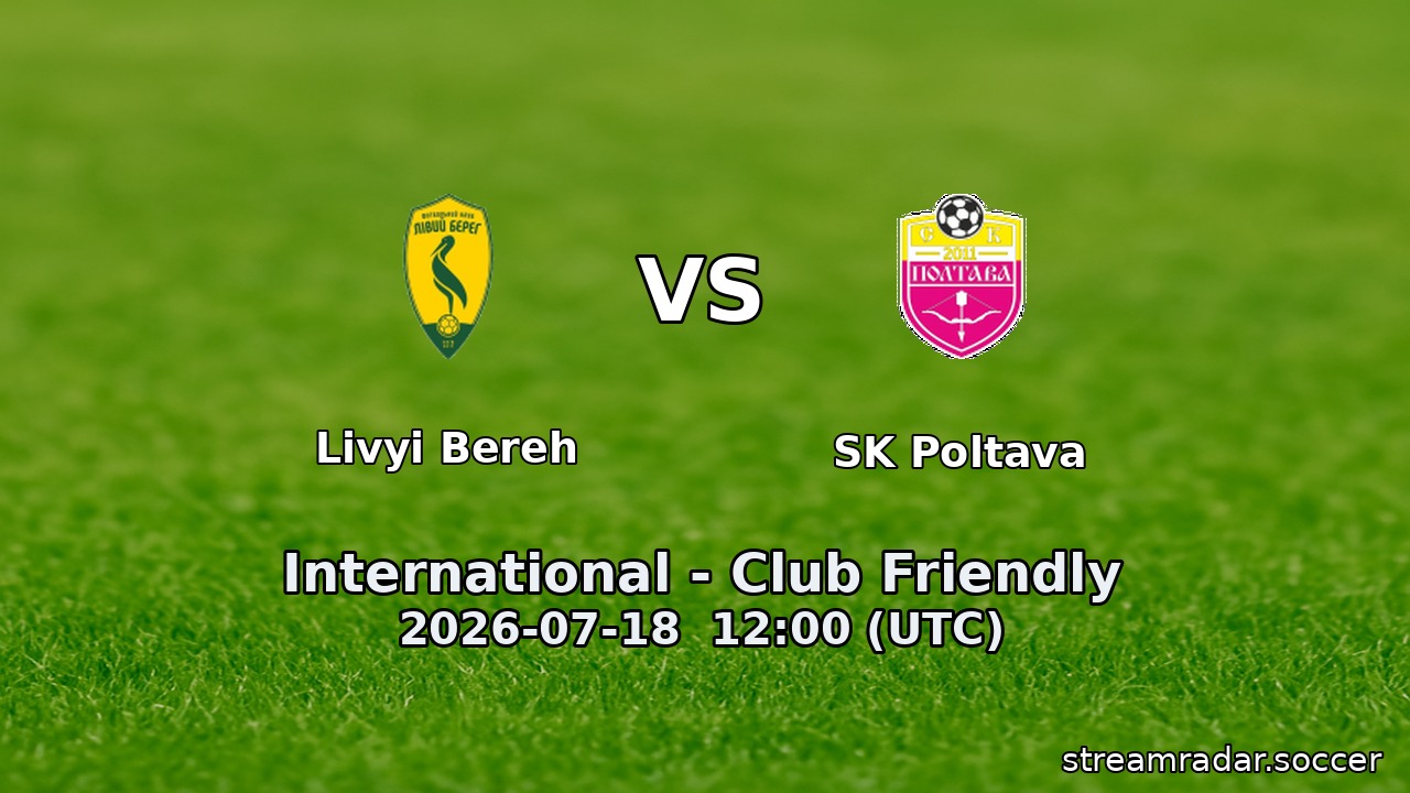 Livyi Bereh vs SK Poltava