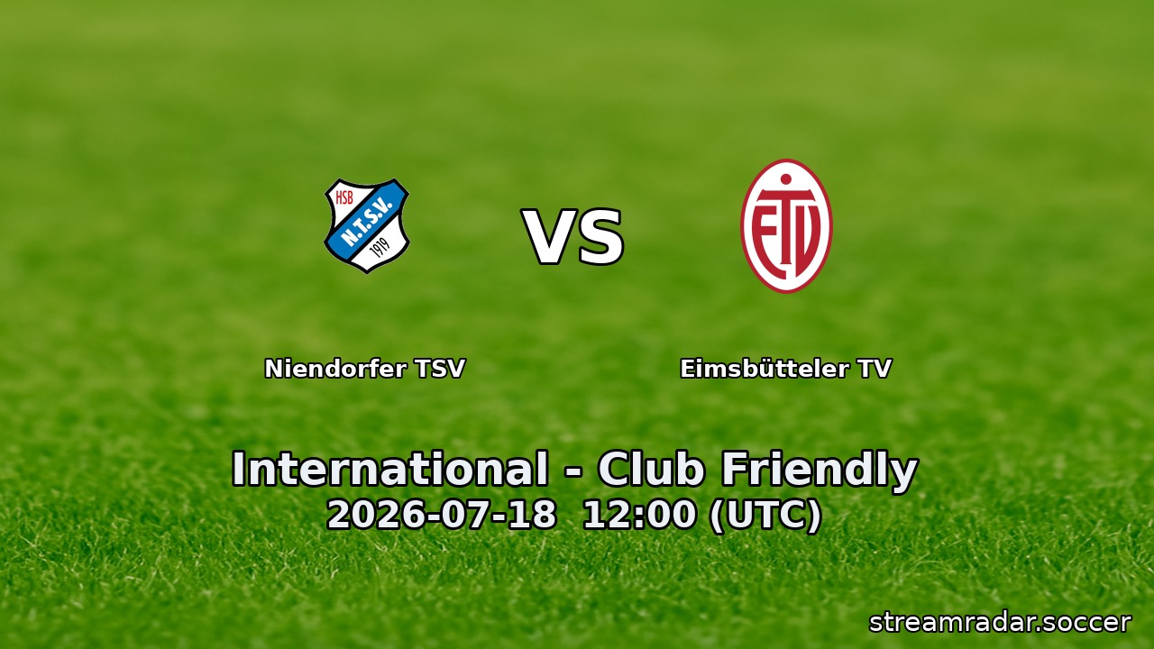 Niendorfer TSV vs Eimsbütteler TV