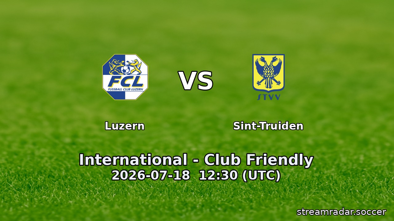 Luzern vs Sint-Truiden