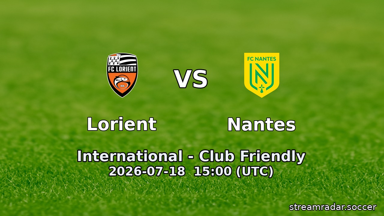 Lorient vs Nantes