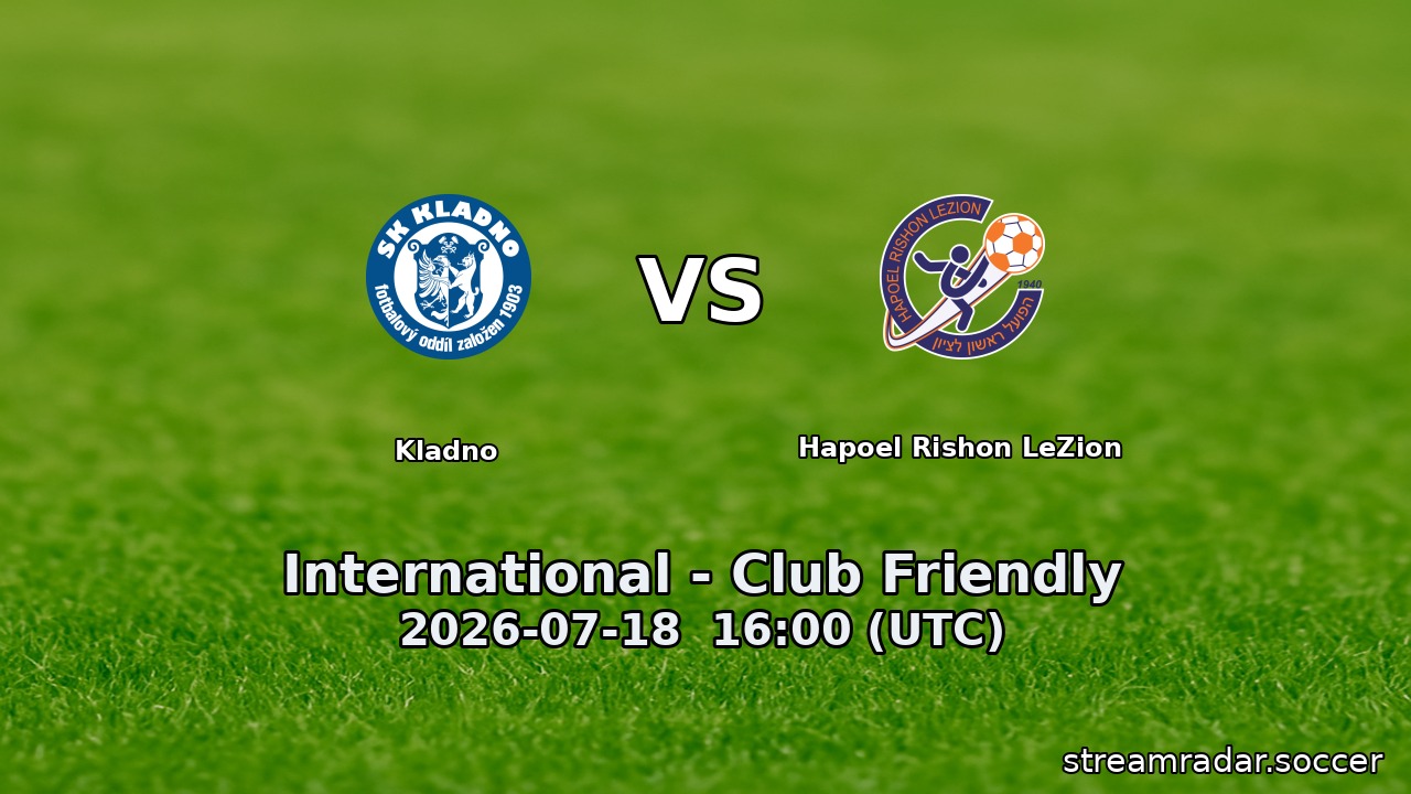 Kladno vs Hapoel Rishon LeZion