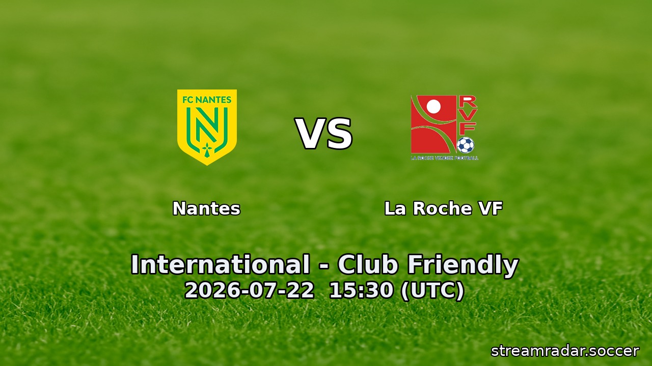 Nantes vs La Roche VF