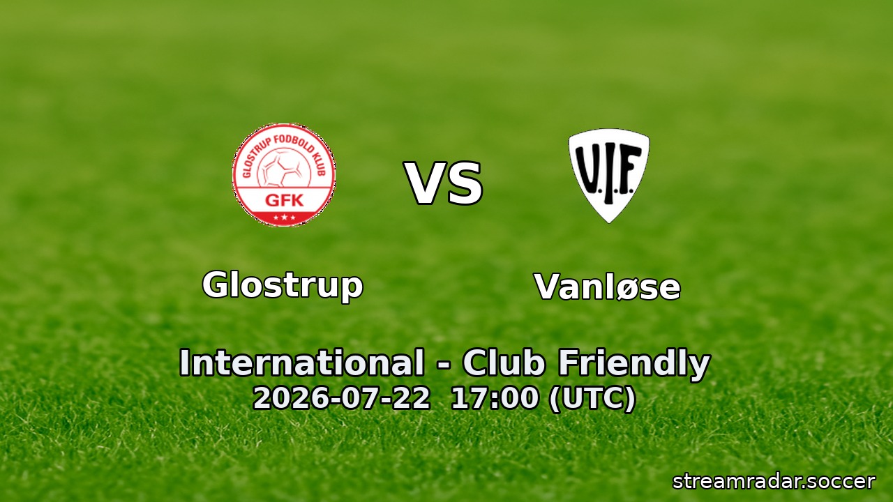 Glostrup vs Vanløse