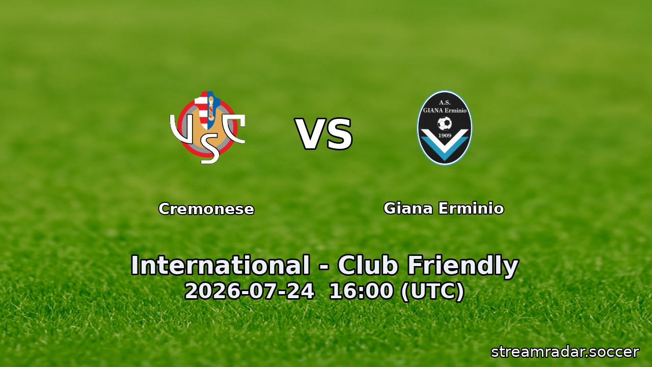 Cremonese vs Giana Erminio