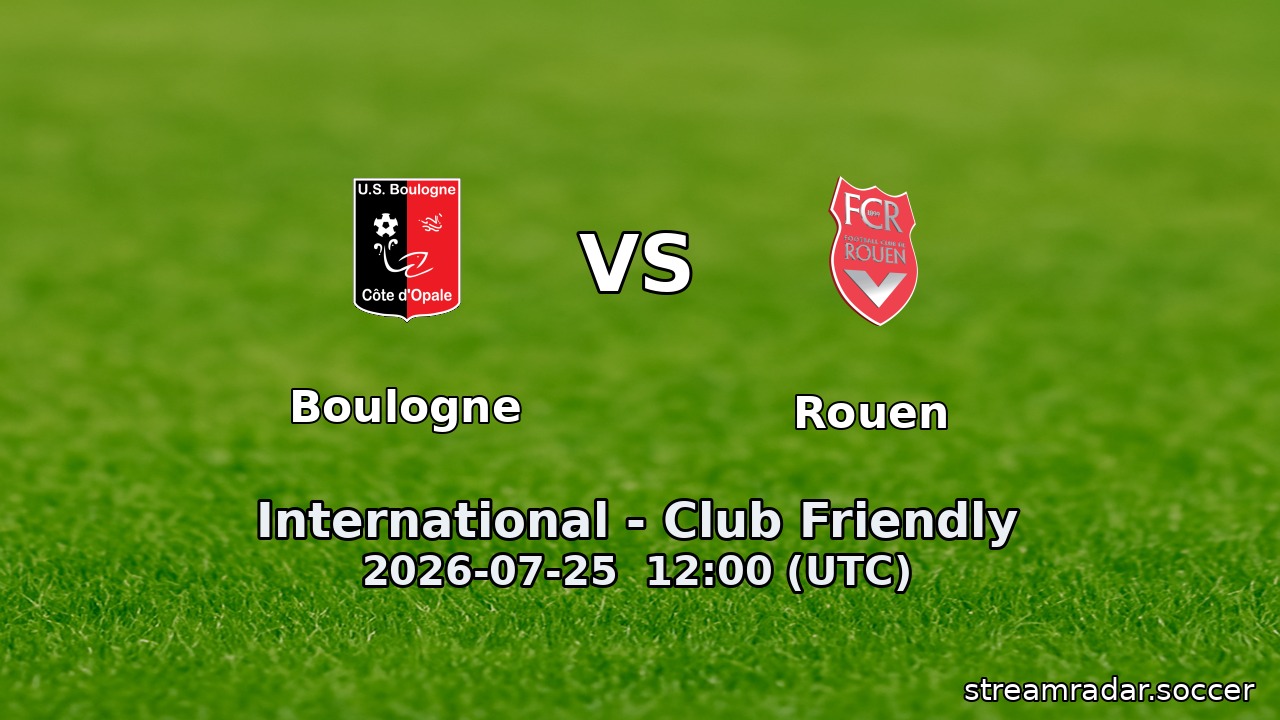 Boulogne vs Rouen