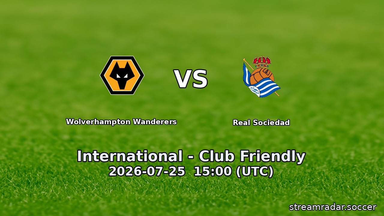 Wolverhampton Wanderers vs Real Sociedad