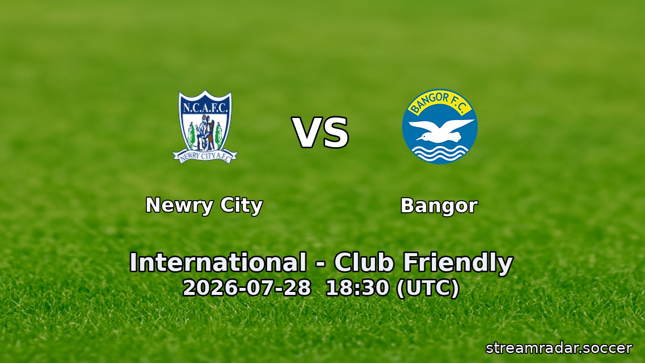 Newry City vs Bangor