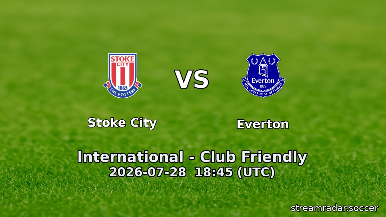 Stoke City vs Everton