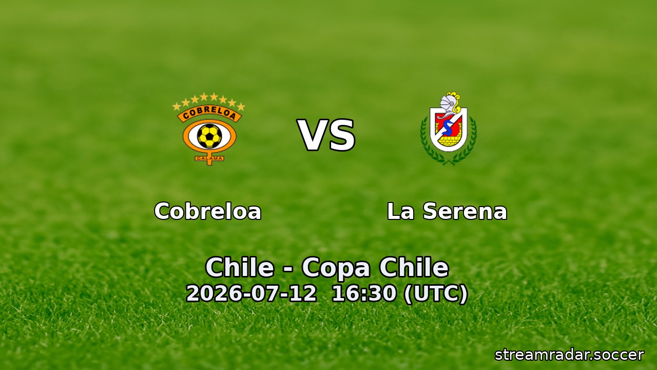 Cobreloa vs La Serena