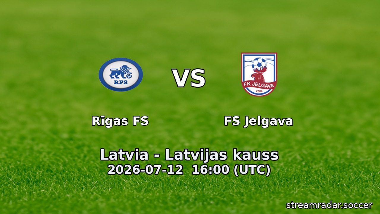 Rīgas FS vs FS Jelgava