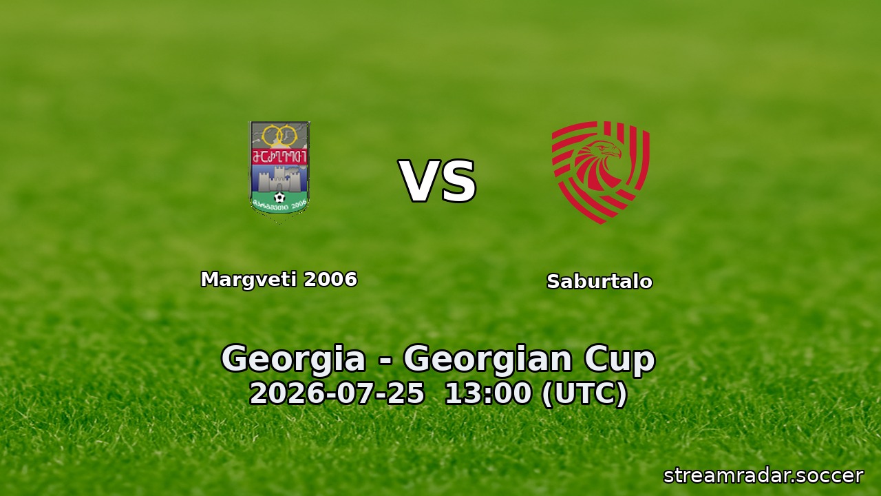 Margveti 2006 vs Saburtalo