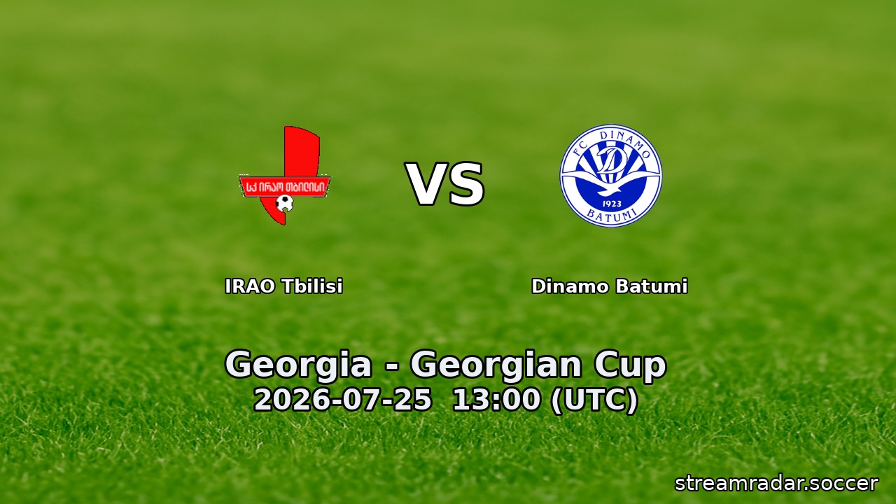 IRAO Tbilisi vs Dinamo Batumi
