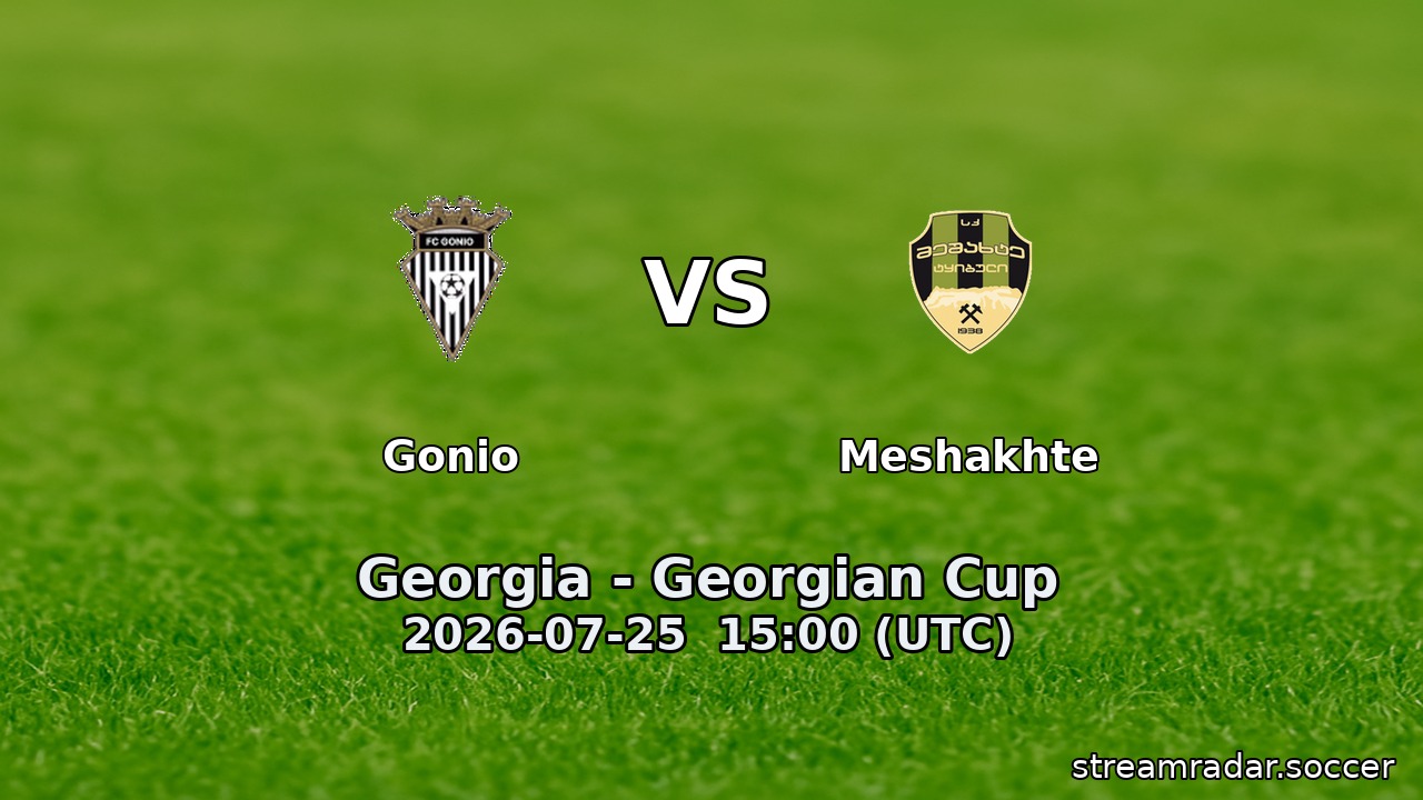 Gonio vs Meshakhte