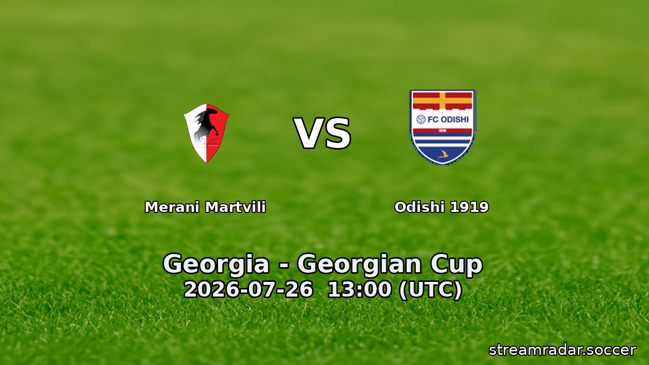 Merani Martvili vs Odishi 1919