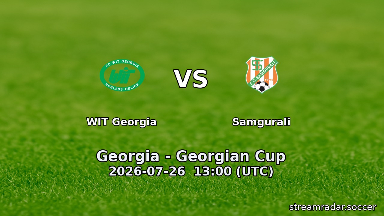 WIT Georgia vs Samgurali